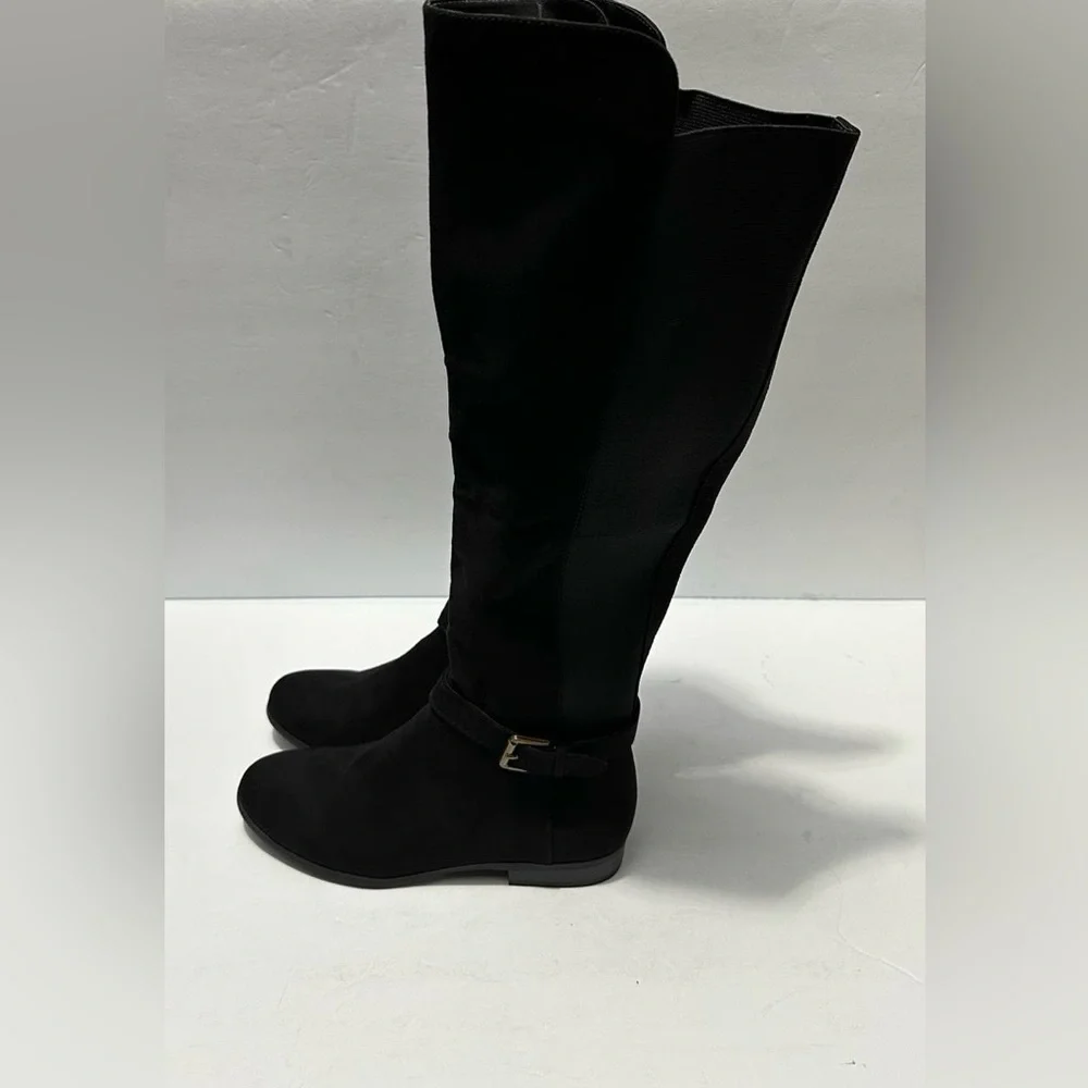 Style & Co Womens Kimmballf : Knee-High Boots - BLACK Size multiple - Picture 4 of 8